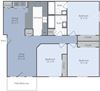 2d 3 bedroom floor plan image